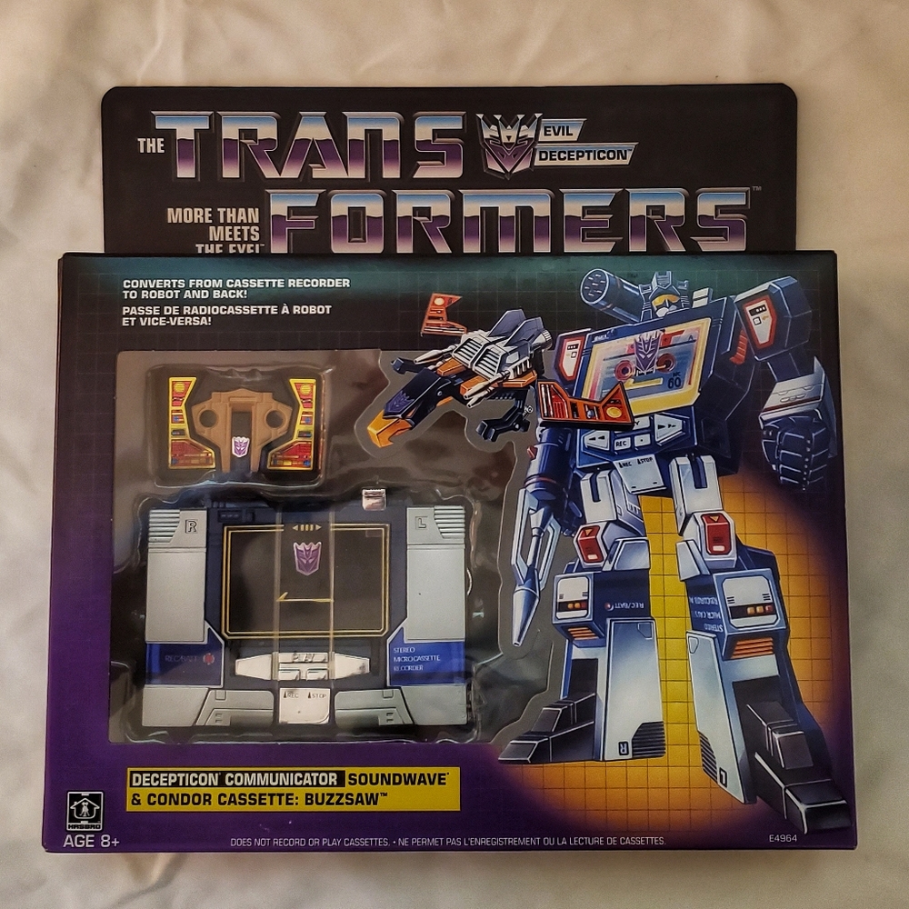 Transformers Soundwave G1 Walmart Exclusive